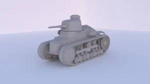 Сборная модель в масштабе