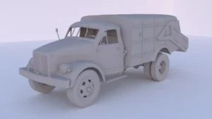 Сборная модель в масштабе