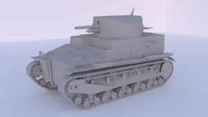 Сборная модель в масштабе