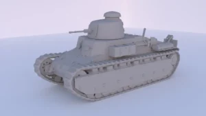 Сборная модель в масштабе