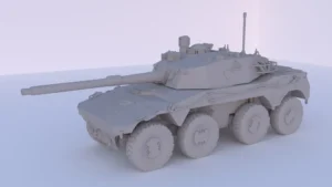 Сборная модель в масштабе