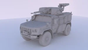 Сборная модель в масштабе