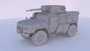 Сборная модель в масштабе