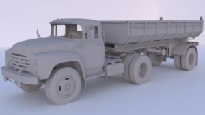 Сборная модель в масштабе