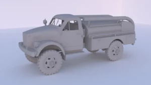 Сборная модель в масштабе