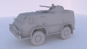 Сборная модель в масштабе