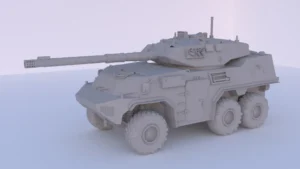 Сборная модель в масштабе