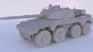Сборная модель в масштабе