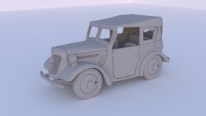 Сборная модель в масштабе