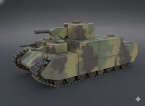 Сборная модель в масштабе