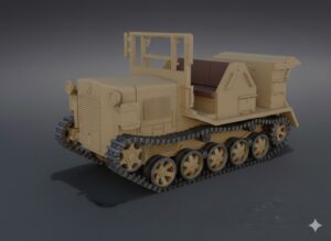 Сборная модель в масштабе