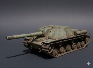 Сборная модель в масштабе