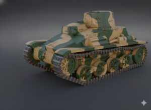 Сборная модель в масштабе
