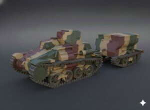 Сборная модель в масштабе