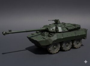 Сборная модель в масштабе