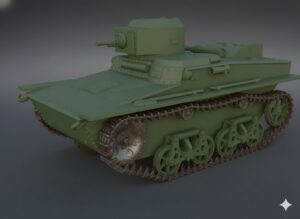 Сборная модель в масштабе