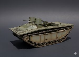Сборная модель в масштабе