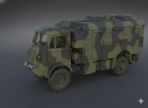 Сборная модель в масштабе