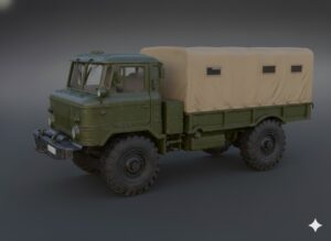 Сборная модель в масштабе