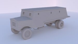 Сборная модель в масштабе
