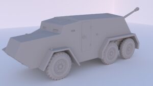 Сборная модель в масштабе