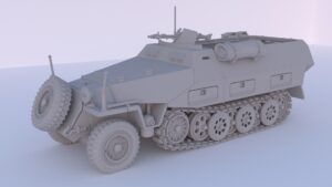 Сборная модель в масштабе