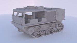 Сборная модель в масштабе