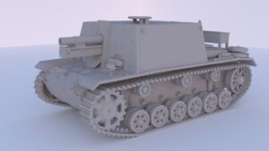 Сборная модель в масштабе