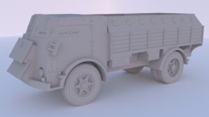 Сборная модель в масштабе