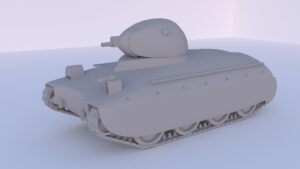 Сборная модель в масштабе