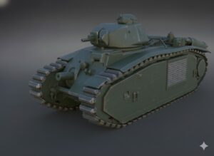 Сборная модель в масштабе