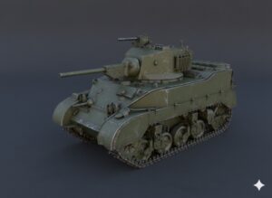 Сборная модель в масштабе