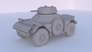 Сборная модель в масштабе
