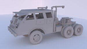 Сборная модель в масштабе