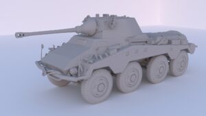 Сборная модель в масштабе