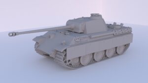 Сборная модель в масштабе